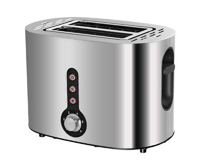 Le petit réchauffage d'appareils de cuisine fonctionnent longtemps logement coloré de grille-pain de 2 tranches