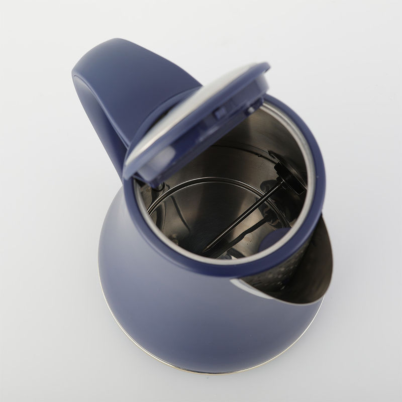 bouilloire inoxydable du chauffage électrique 1500W bouilloire de thé libre d'acier inoxydable de bec d'égouttement de 1,7 litres