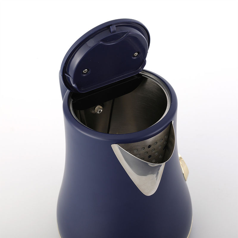 1.7L bouilloire électrique 1500W d'acier inoxydable de l'eau de 360 degrés pour la cuisine à la maison