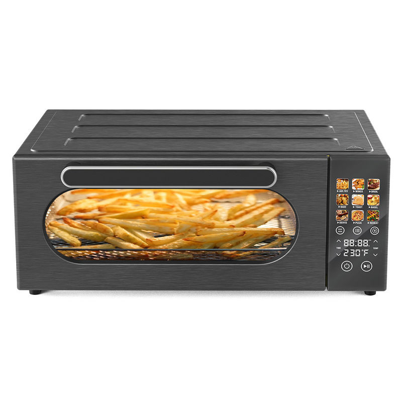 Touch Control 1800W Digital Air Fryer Ovens 18L  Black Color