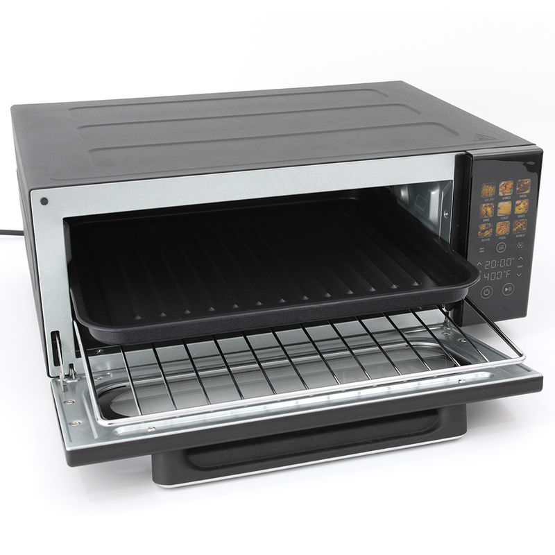 Touch Control 1800W Digital Air Fryer Ovens 18L  Black Color