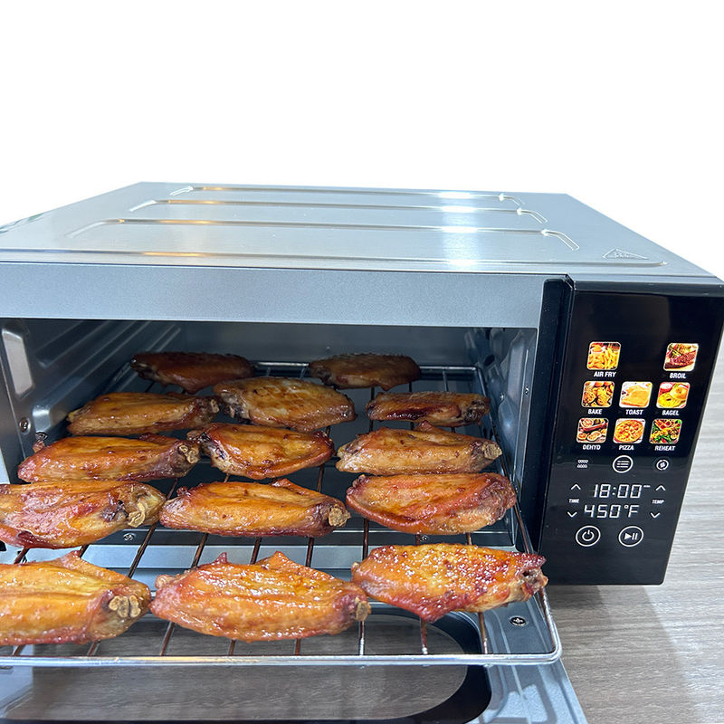 Nouveau plateau de panier de friteuse de Digital d'air de la conception 12L 1800W de vente chaude pour le four de friteuse d'air de four