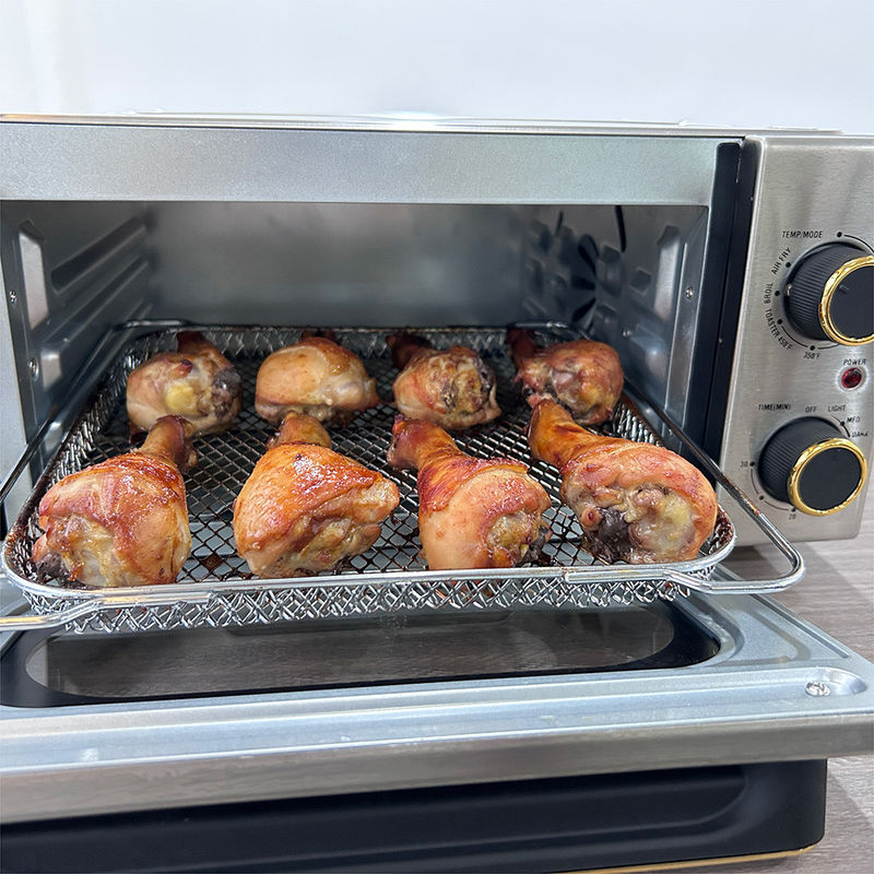 Fours à friteuse à air pour petits appareils de cuisine OEM 12L 2 boutons manuels Cortrol