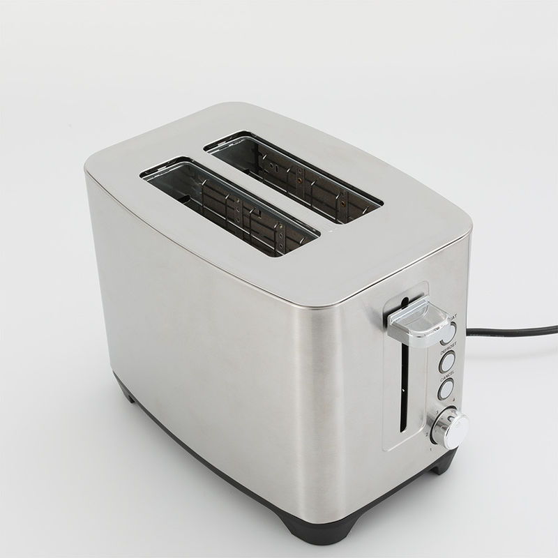 Appareils de cuisine de petite taille 2 tranches grille-pain en acier inoxydable grille-pain électrique grille-pain