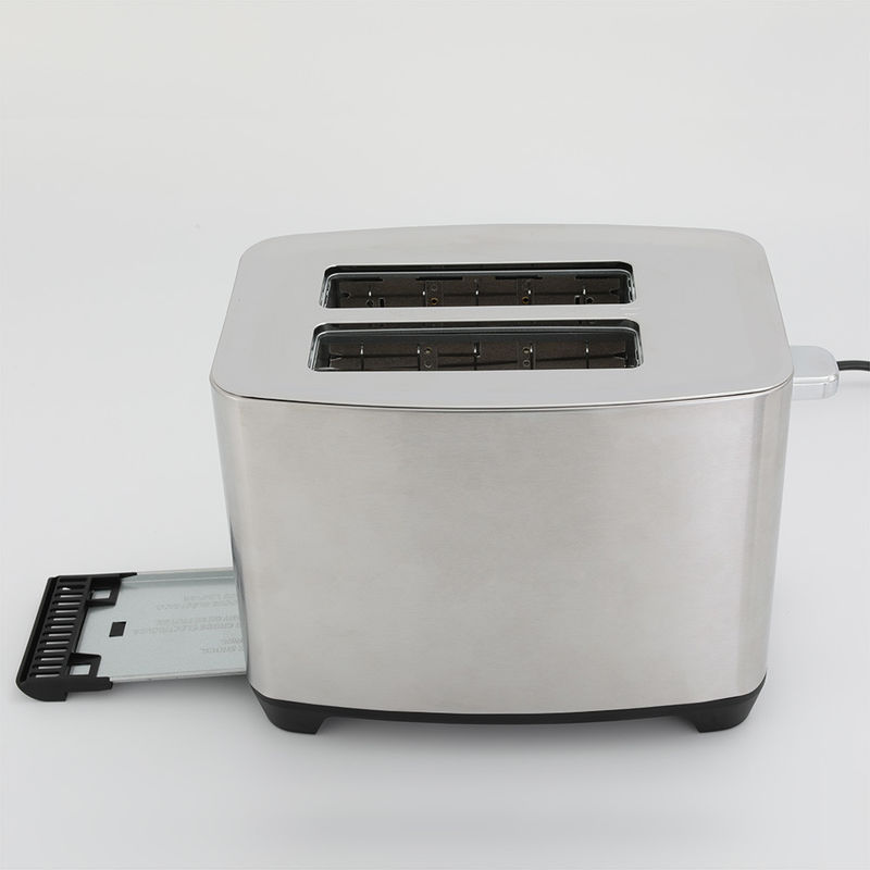 Appareils de cuisine de petite taille 2 tranches grille-pain en acier inoxydable grille-pain électrique grille-pain
