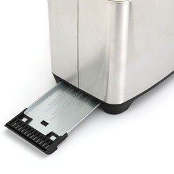Appareils de cuisine de petite taille 2 tranches grille-pain en acier inoxydable grille-pain électrique grille-pain