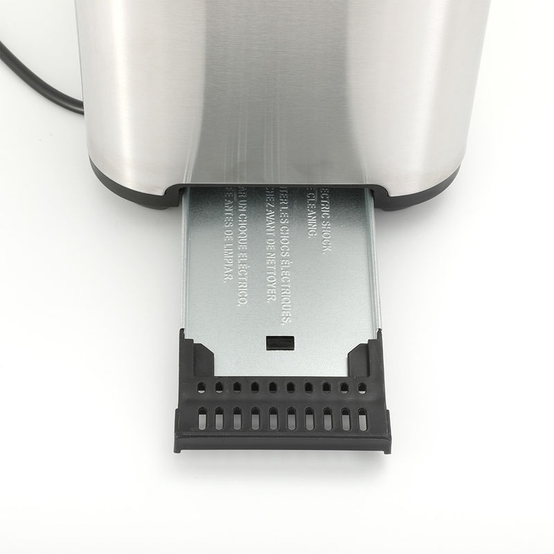 Nouveau design Smart Toaster ensemble petit déjeuner ensemble Toaster en acier inoxydable 2 tranches annuler / réchauffer / décongeler la fonction avec lumière indique