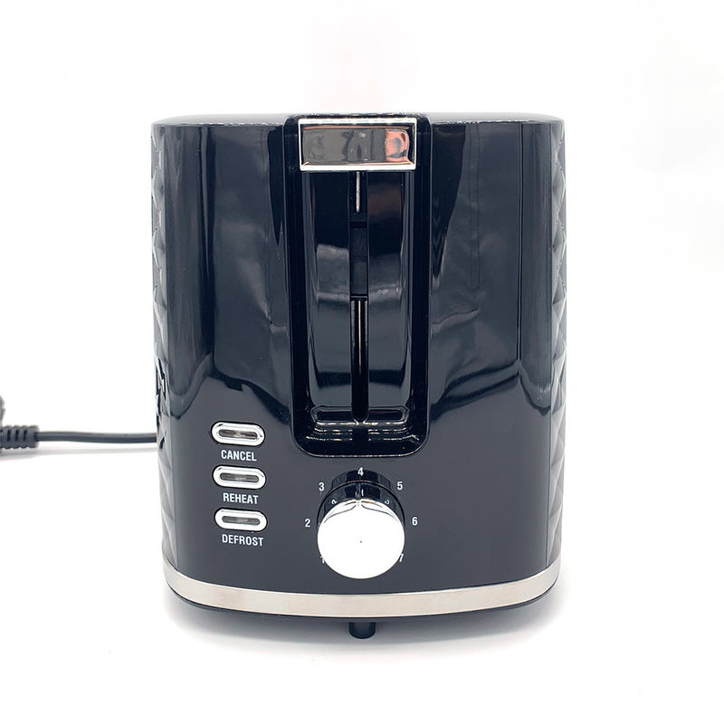 2023 populaire Mode de cuisine 2 tranches Fonction de dégelage en acier inoxydable Toaster four Appareils de cuisine Toaster machine