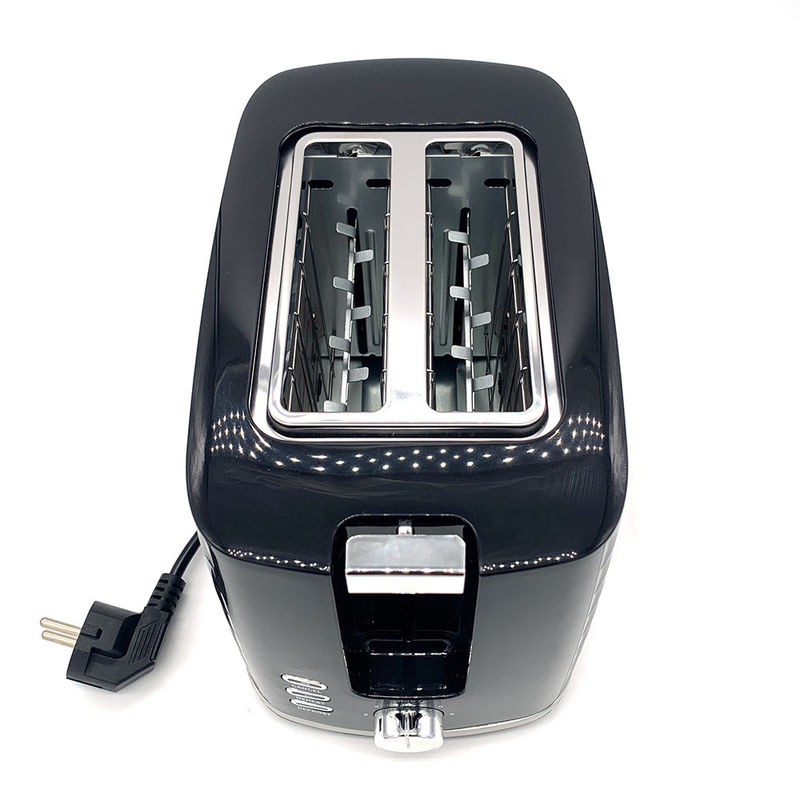 2023 populaire Mode de cuisine 2 tranches Fonction de dégelage en acier inoxydable Toaster four Appareils de cuisine Toaster machine