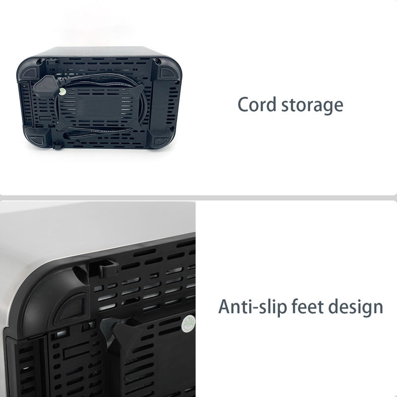Automatique Pop Up 2 tranches Retro Toaster Smart Mini Toaster électrique four avec annuler/réchauffer/dégivrer fonction