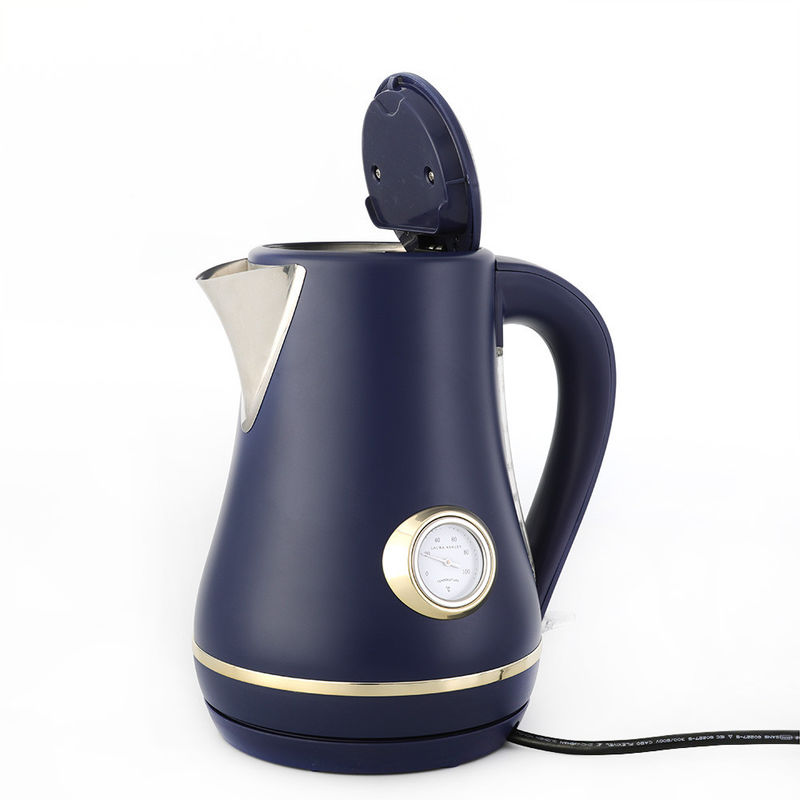 Bouilloire électrique sans fil d'acier inoxydable 1,7 litre pour la bouilloire de thé électrique d'appareils ménagers