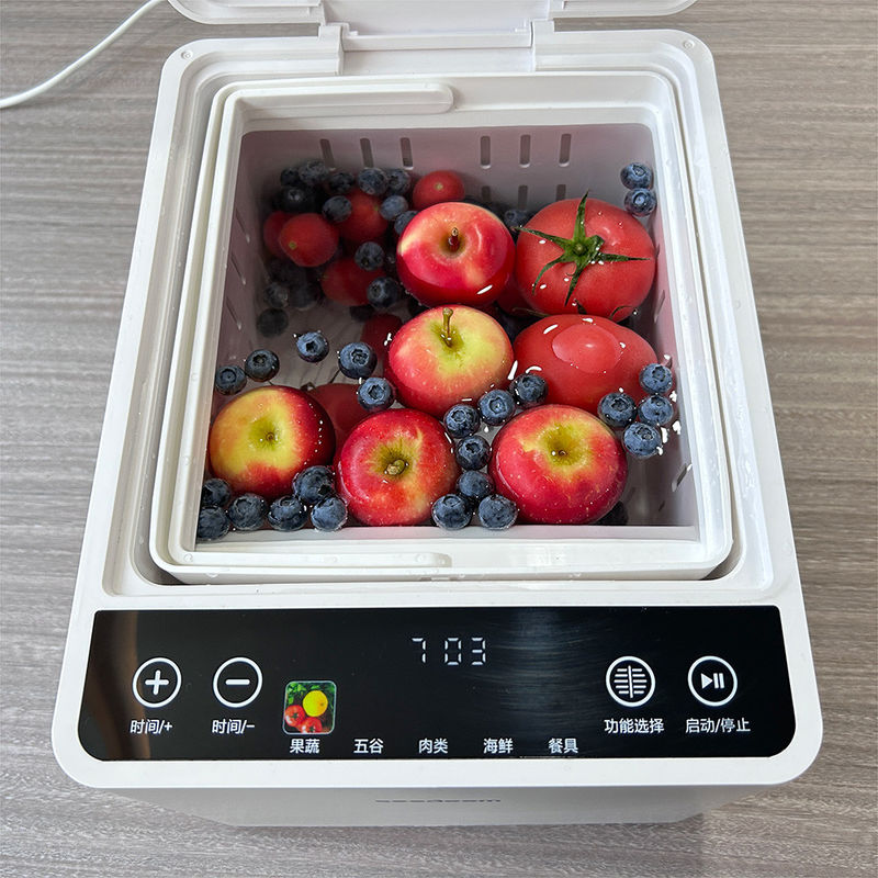 Machine industrielle de nourriture de nettoyage de bulle de fruits de légumes de contact de TFT pour le résidu de pesticide