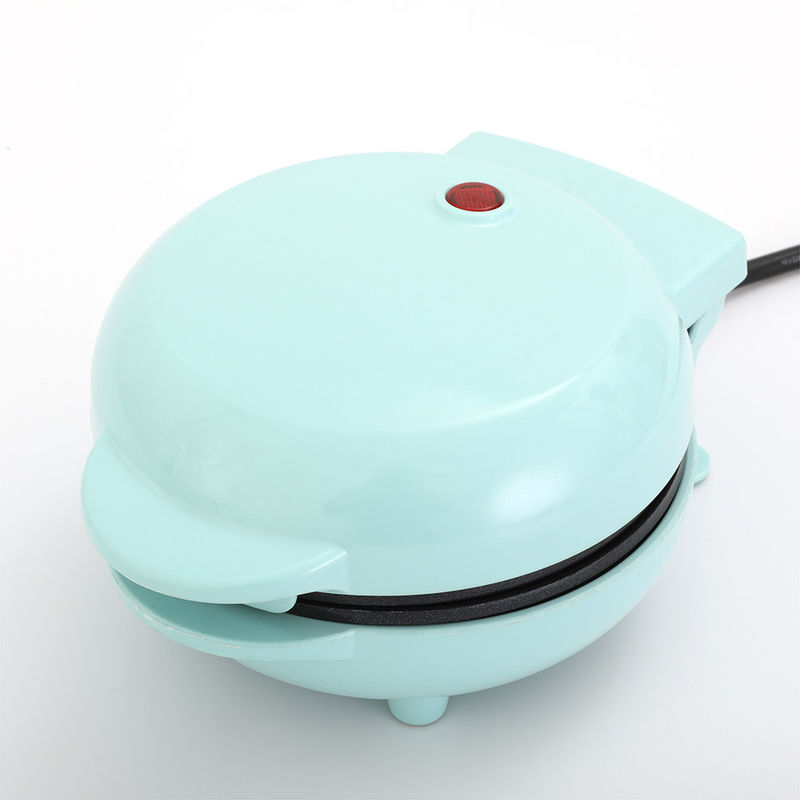 Mini Waffle Maker pour les brownies à base de hachage, les gaufres Keto avec des surfaces non collantes faciles à nettoyer