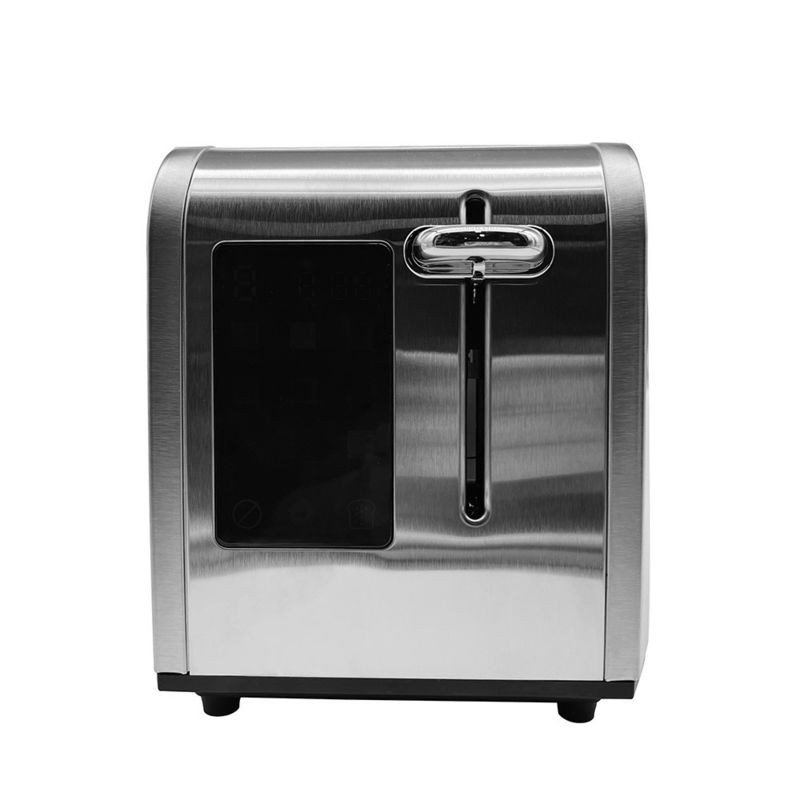 900W Petit grille-pain à 2 tranches Dégivrage et pieds antidérapants intégrés pour des petits-déjeuners faciles
