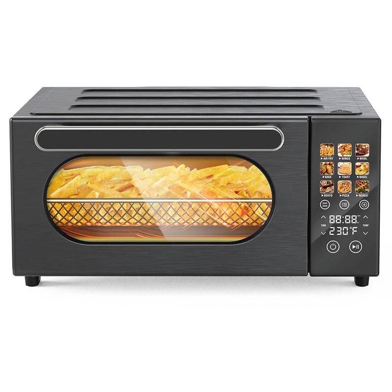 Écran tactile 1800 W 12l Pouvoir Cuisinière à air friteur Cuisinière à usage domestique en acier inoxydable Pour petite cuisine