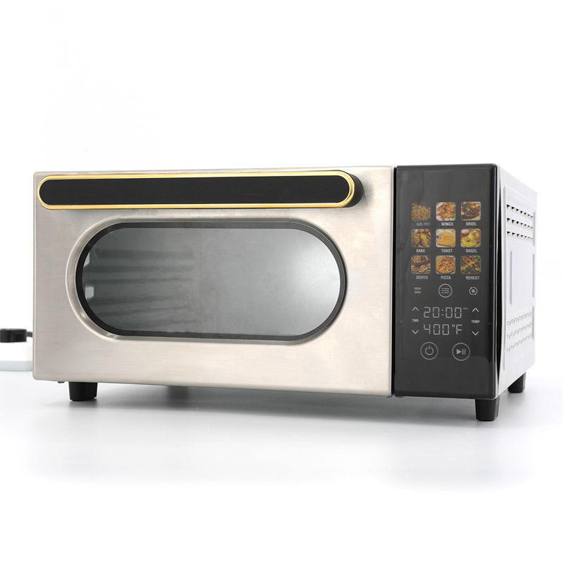 Écran tactile 1800 W 12l Pouvoir Cuisinière à air friteur Cuisinière à usage domestique en acier inoxydable Pour petite cuisine