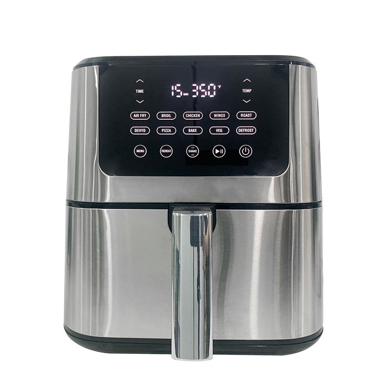 Friteuse à air de 8 litres Friteuses à air intelligentes de 1800 W Friteuse à air numérique sans huile pour cuisine